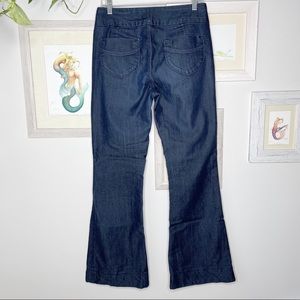 PAIGE High Rise Wide Leg Blue Jeans Size 29